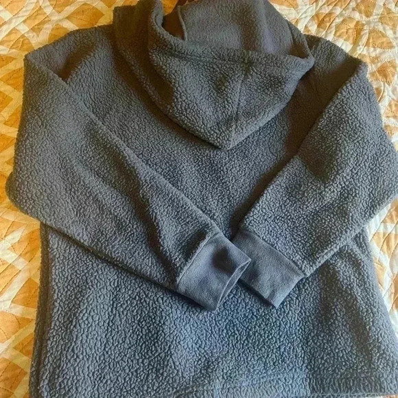 UGG Koolaburra Sweater Womens Small Fleece  Sherpa 1/4 Zip Pockets Ladies - Picture 4 of 4